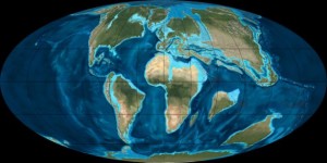 Esse é o planeta Terra pouco antes de ser atingido pelo asteroide (Reprodução)