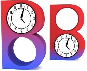 Um "méson B vermelho" se transforma em um "méson B azul": os dados indicam que o a transformação de vermelho em azul ocorre em um ritmo diferente da transformação de azul em vermelho.[Imagem: Greg Stewart/SLAC]