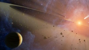 A 'estrela' tem seu brilho diminuído em intervalos irregulares