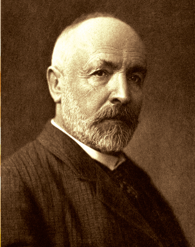 Georg Cantor faleceu em 1918, em Halle, Alemanha.