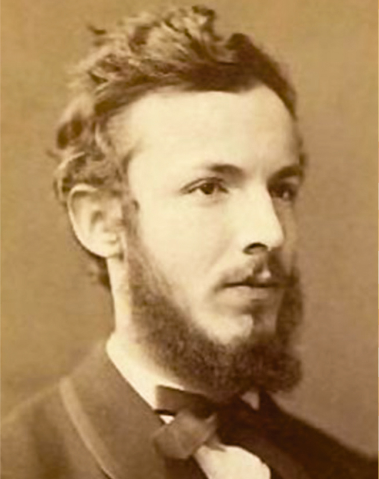 Georg Cantor, nascido em 1845, em São Petersburgo.