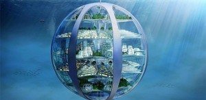 Para especialistas, o fundo dos oceanos será um bom lugar para construir 'cidades-bolhas'