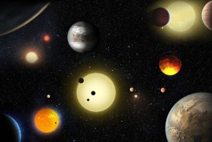  Anúncio mais do que duplica nº de exoplanetas descobertos pelo Kepler. Do total, cerca de 550 poderiam ser planetas rochosos como a Terra.